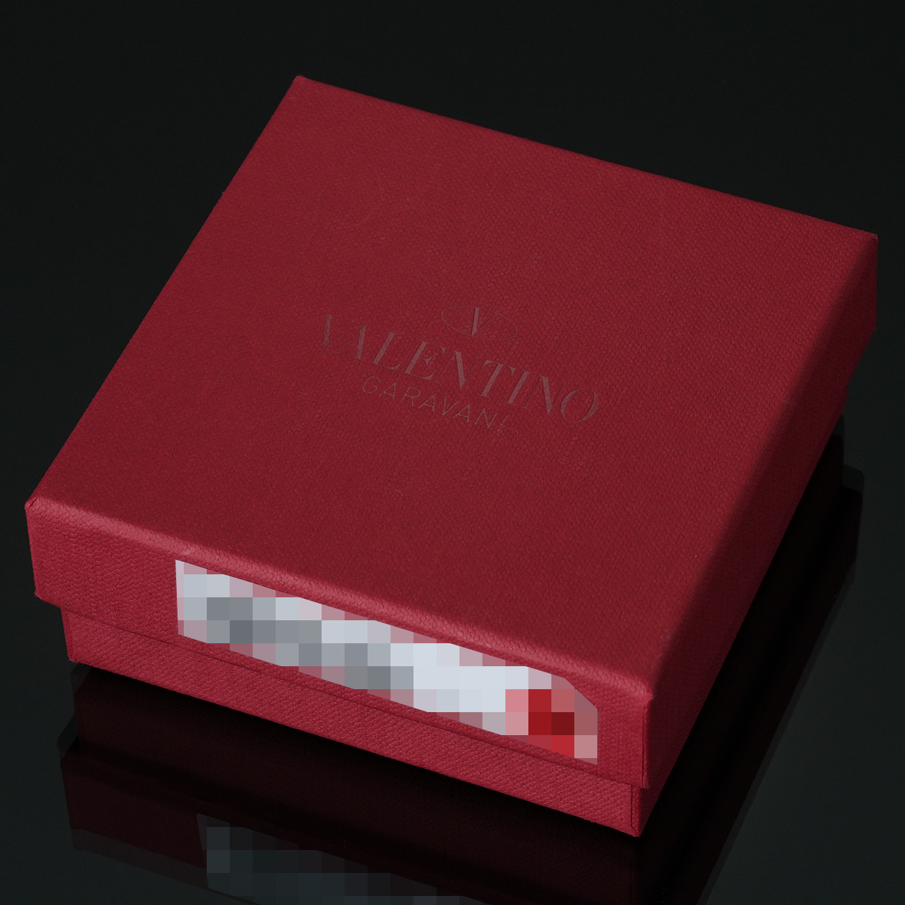 VALENTINO(USED)발렌티노 V링 레더 브레이슬릿
