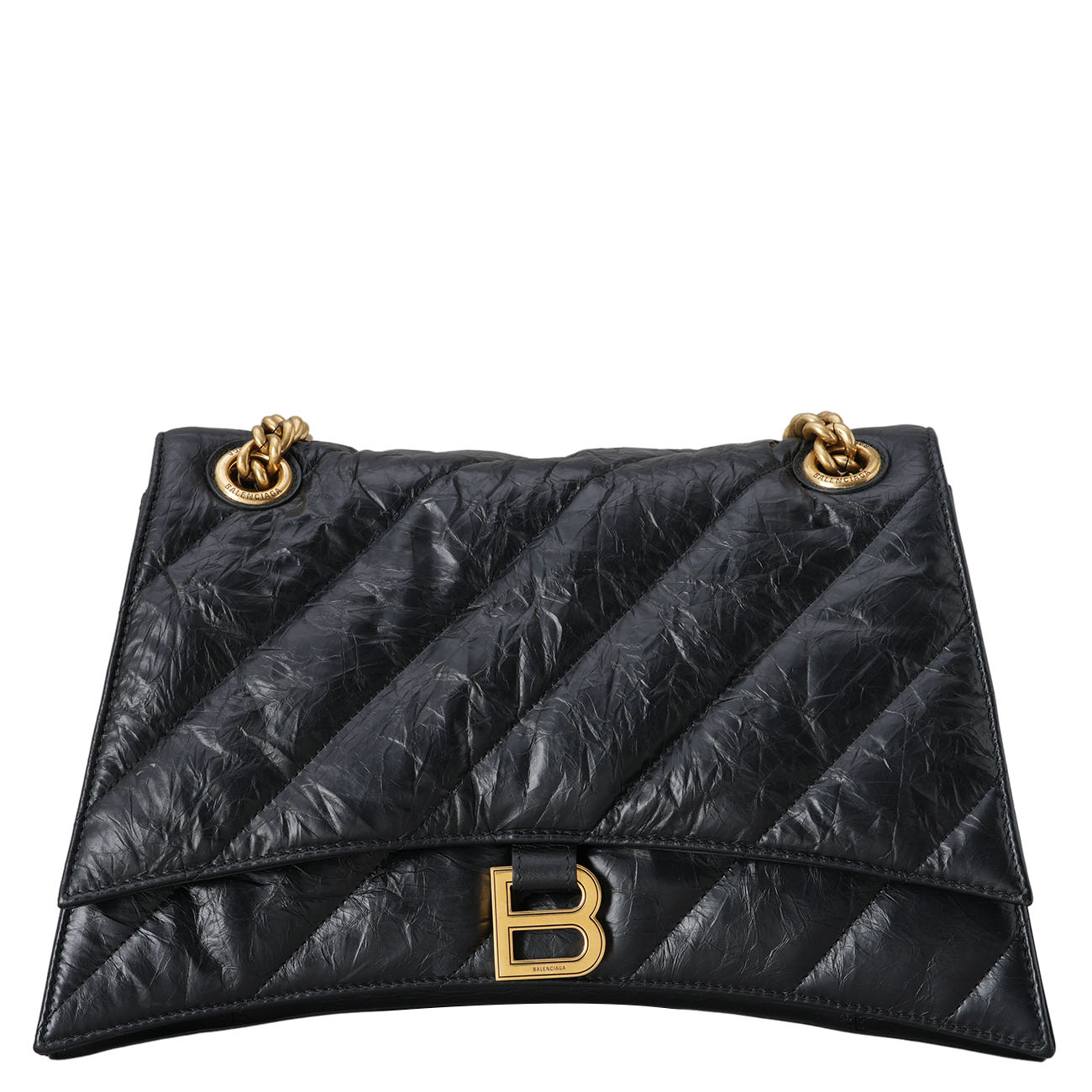 BALENCIAGA(USED)발렌시아가 크러쉬 체인 숄더백 미듐