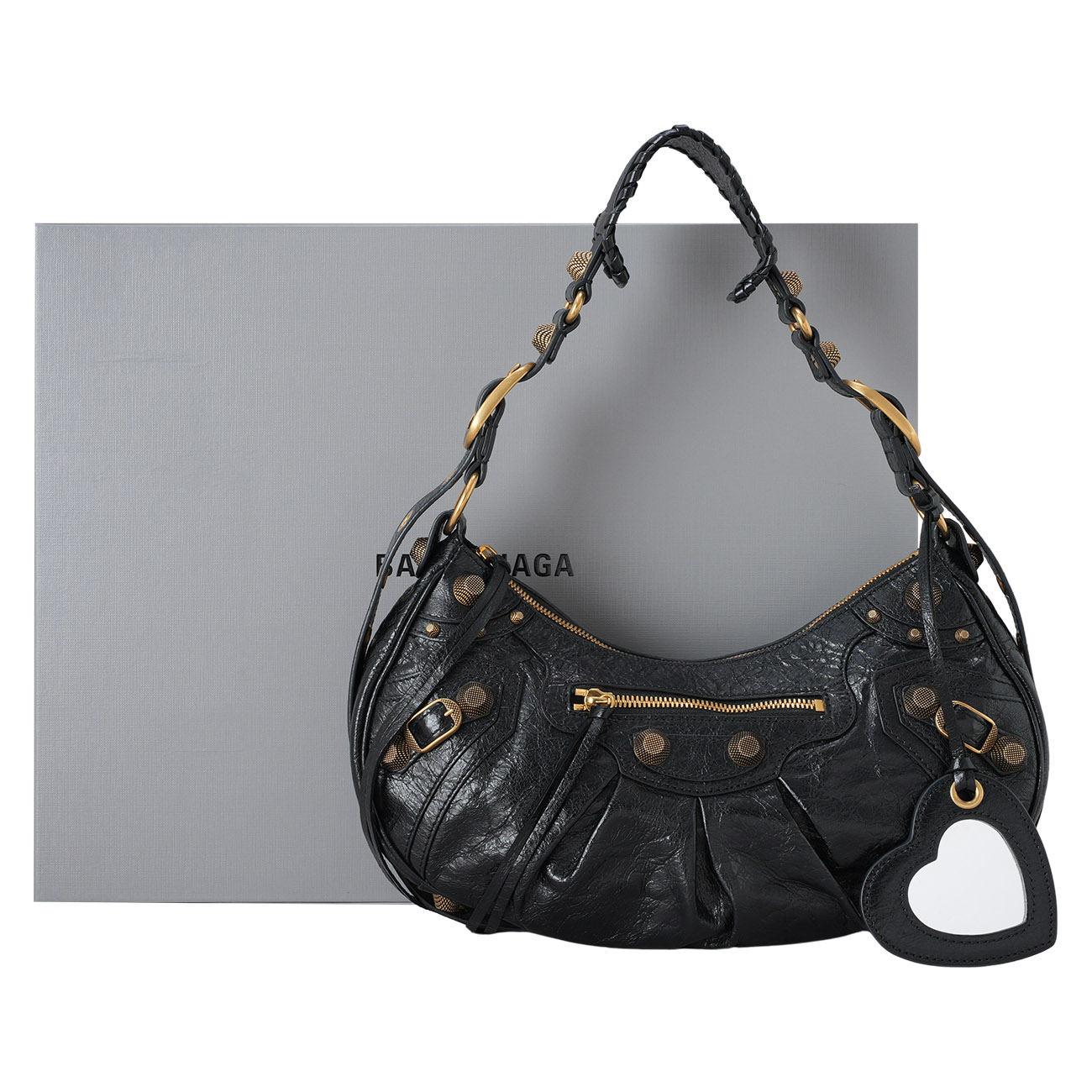 BALENCIAGA(USED)발렌시아가 671807 르카골 스몰 숄더백