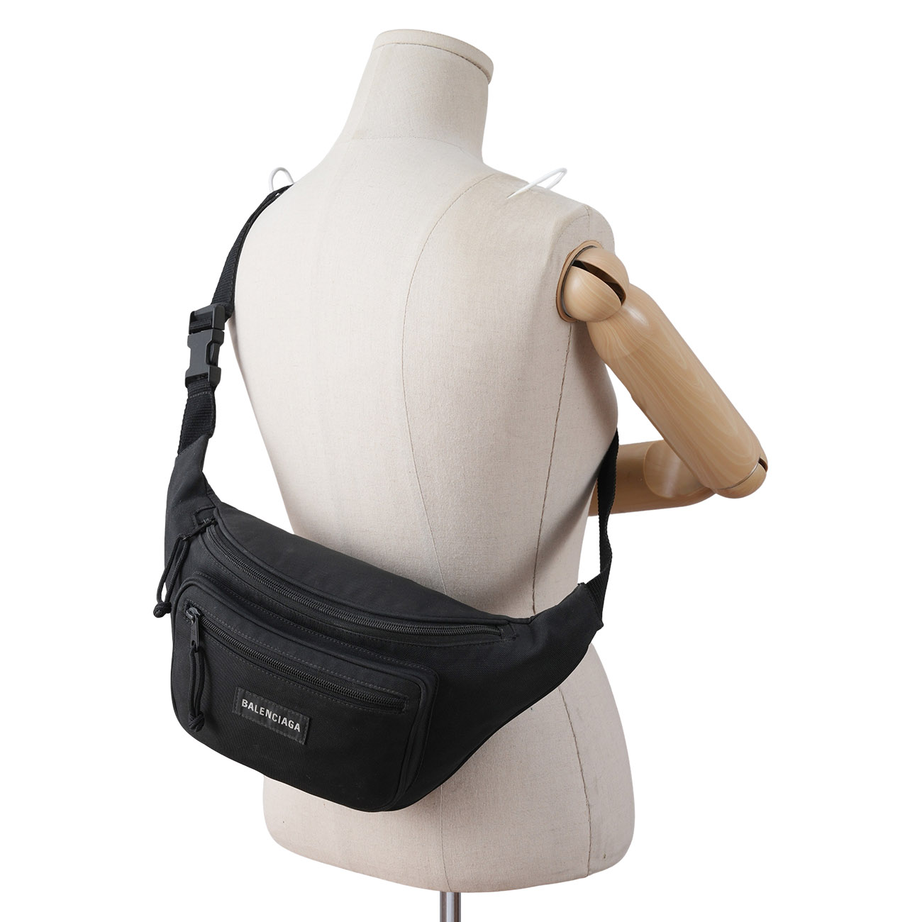 BALENCIAGA(USED)발렌시아가 482389 패브릭 힙색