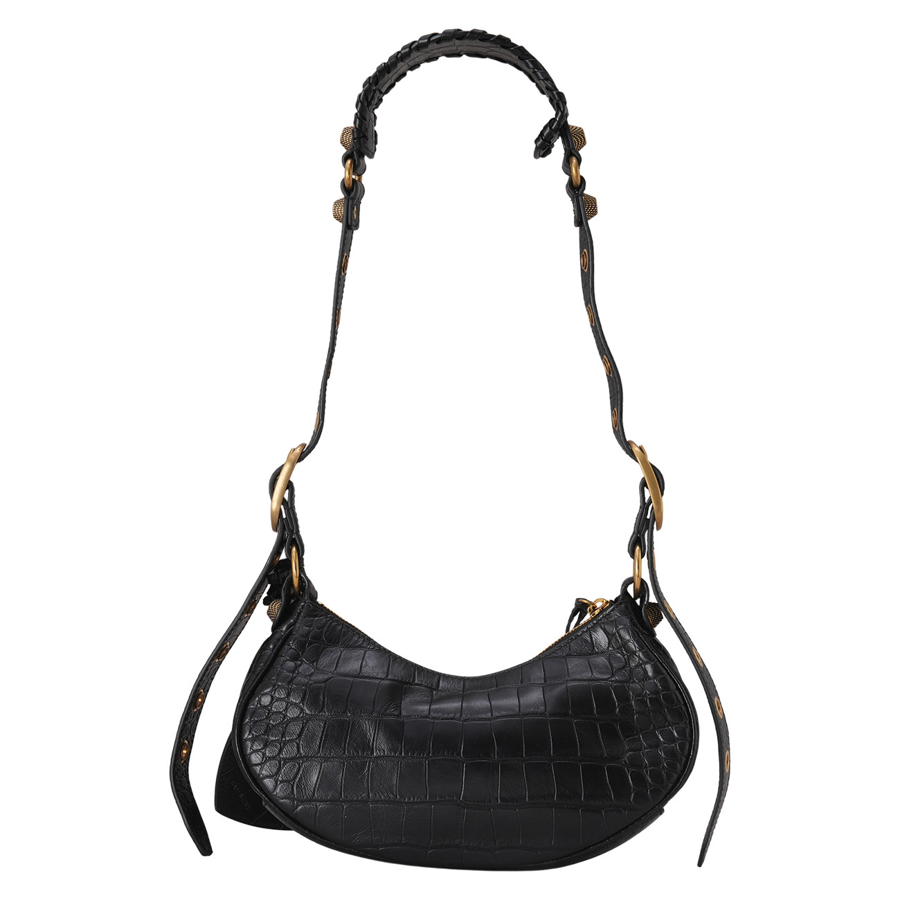BALENCIAGA(USED)발렌시아가 671309 크로커패턴 르카골 숄더백 XS
