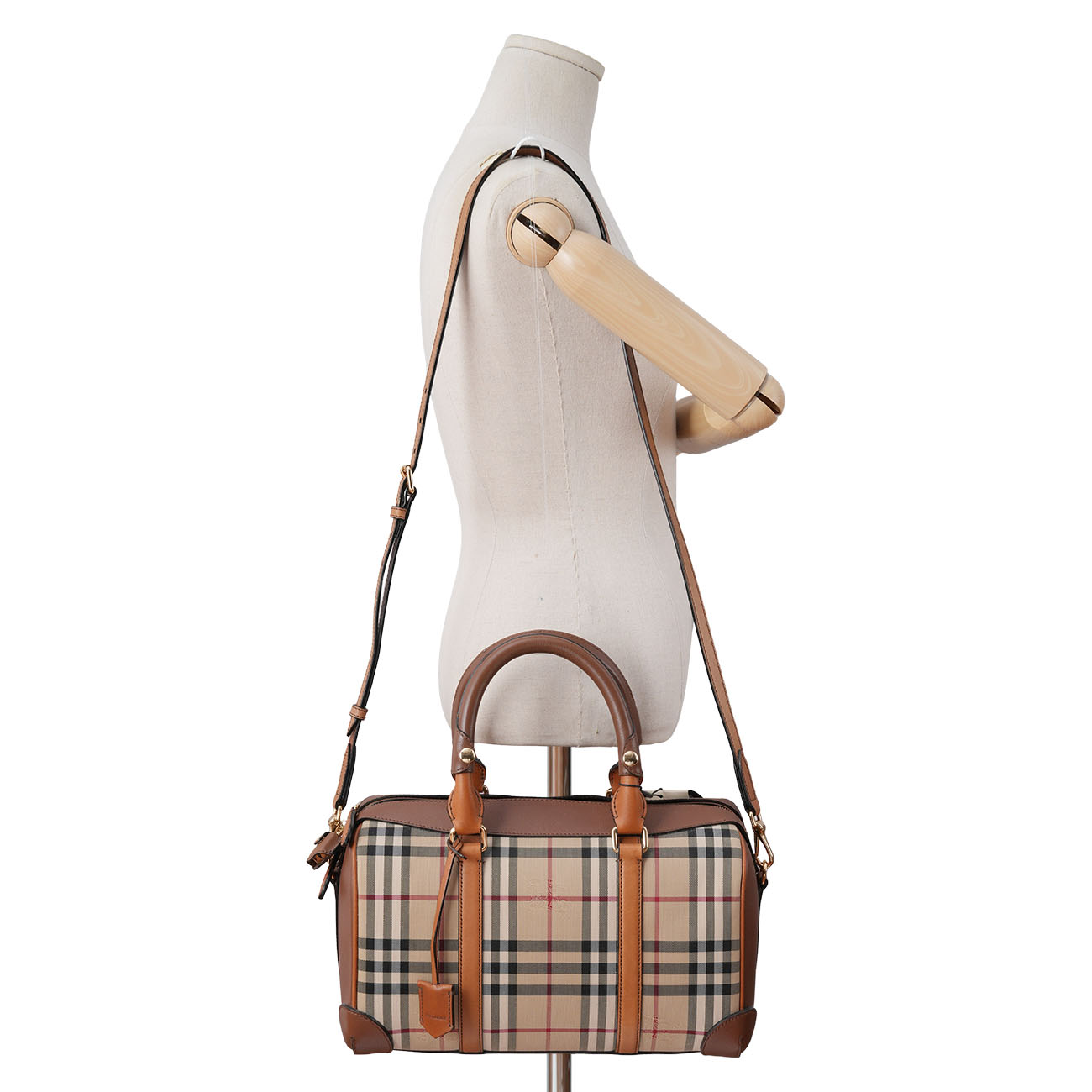 BURBERRY(USED)버버리 패턴 토트겸 숄더백