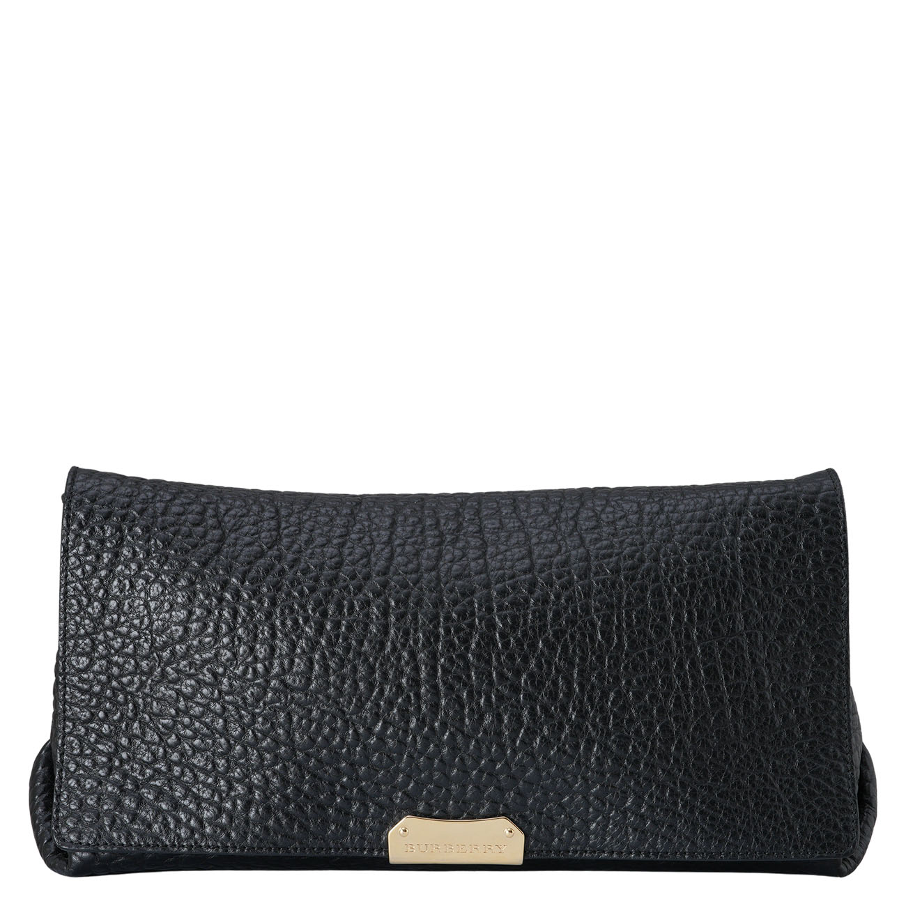 BURBERRY(USED)버버리 블랙 레더 체인 숄더백