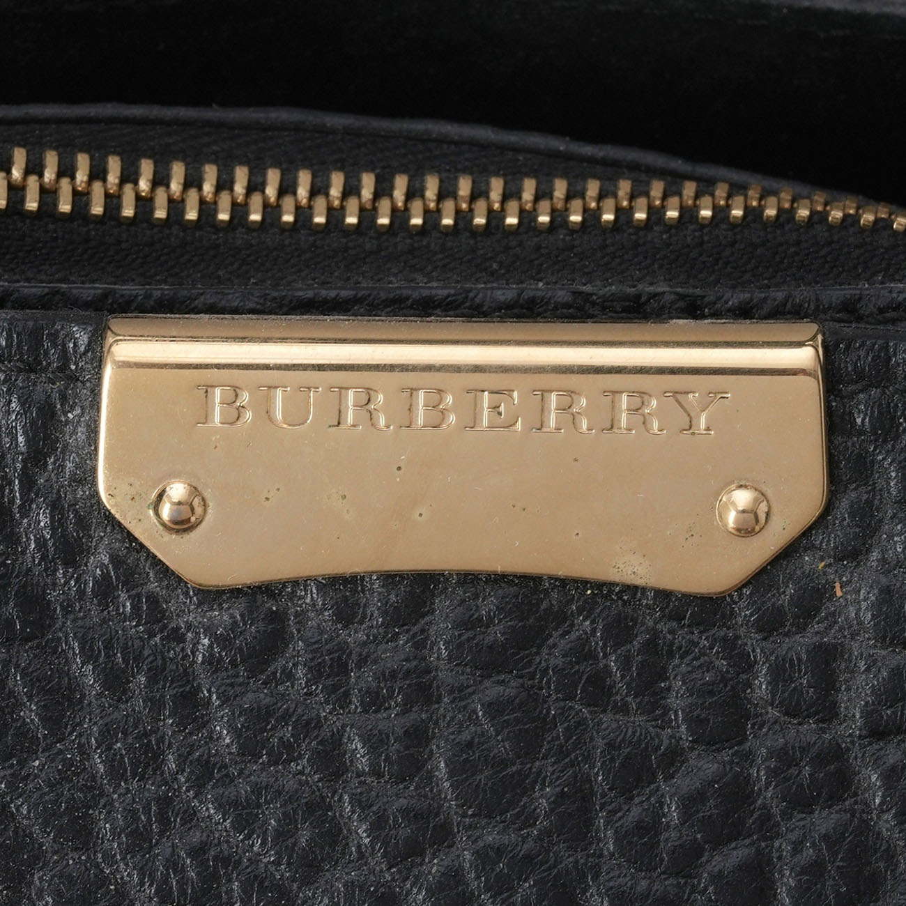 BURBERRY(USED)버버리 레더 토트백