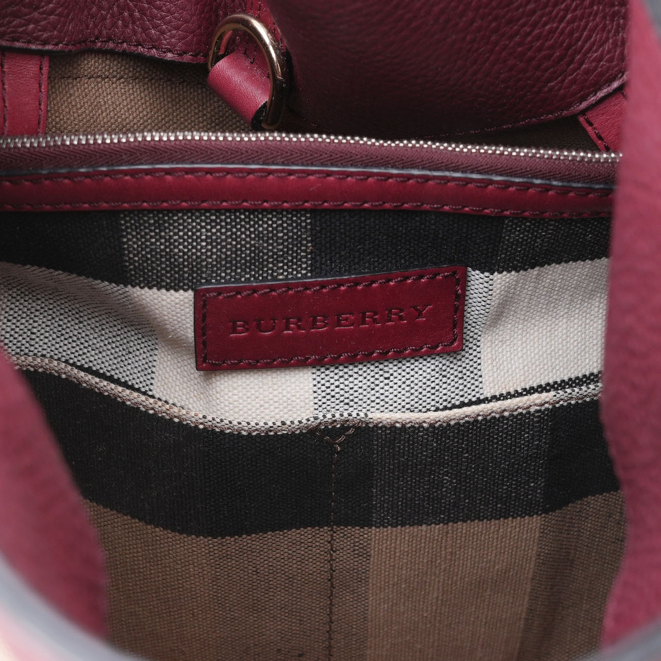 BURBERRY(USED)버버리 테슬 수신나 호보백