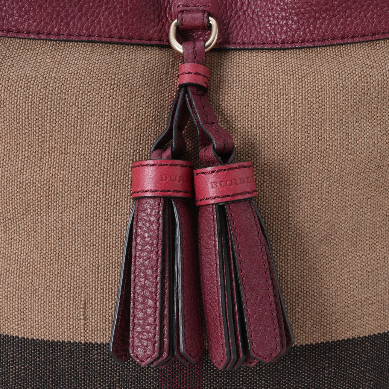BURBERRY(USED)버버리 테슬 수신나 호보백