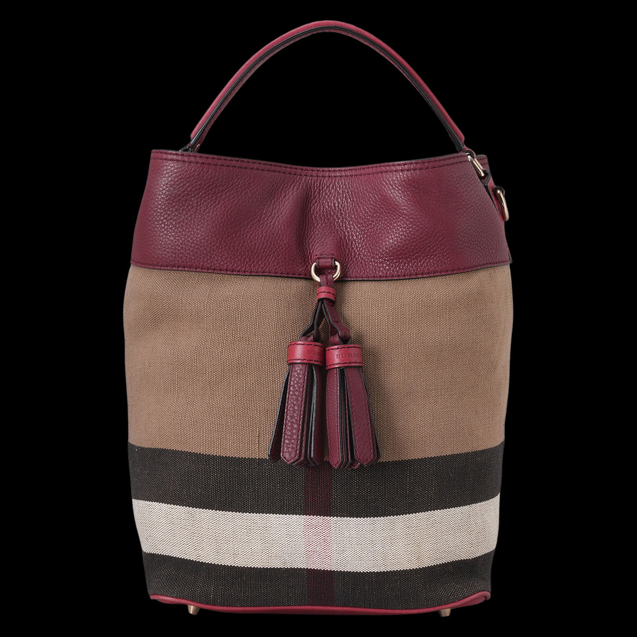 BURBERRY(USED)버버리 테슬 수신나 호보백
