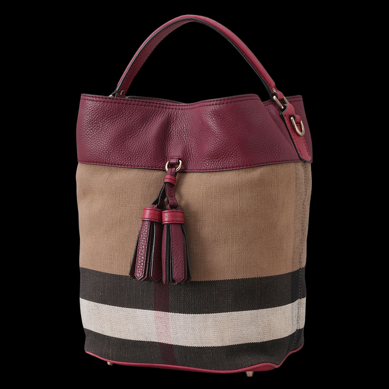 BURBERRY(USED)버버리 테슬 수신나 호보백