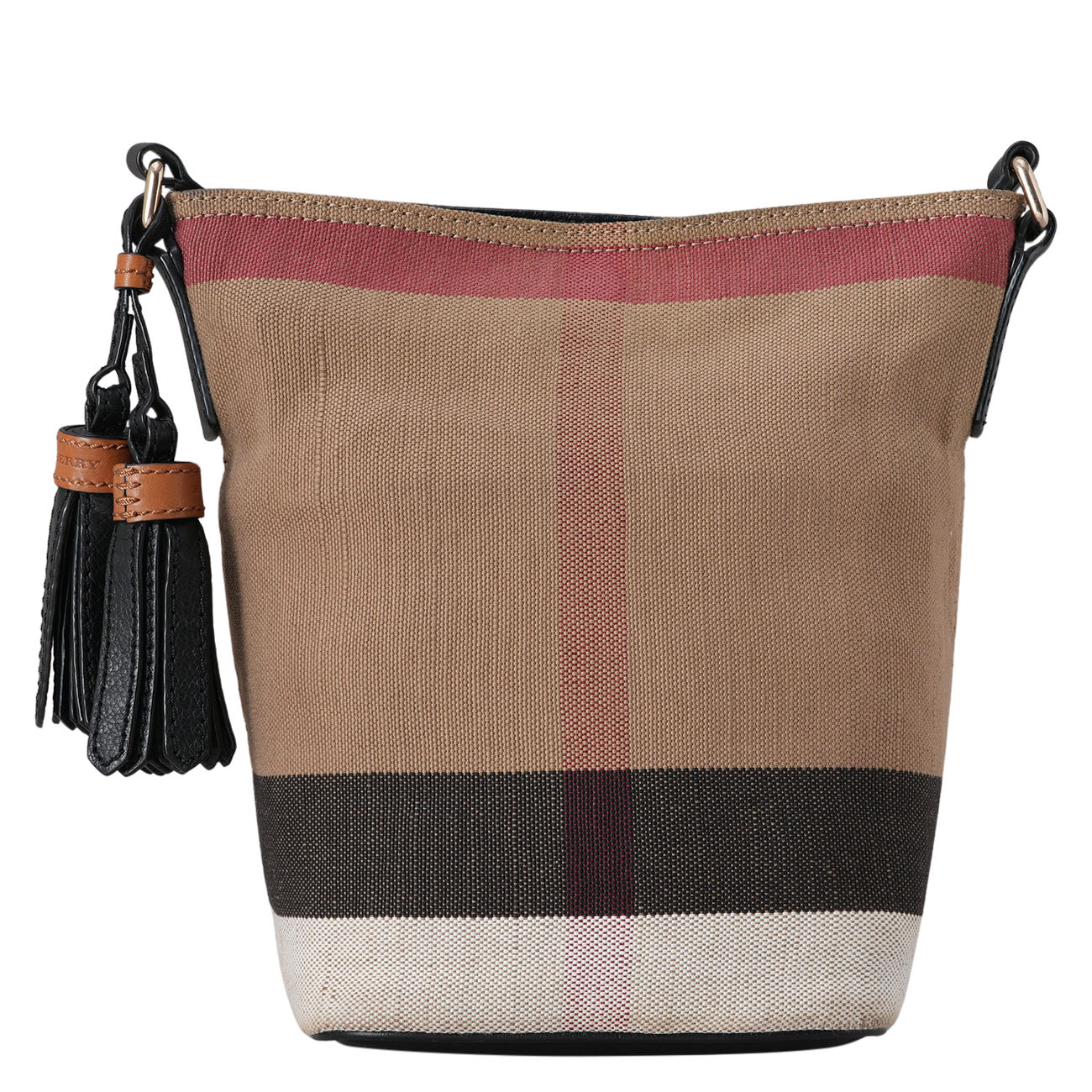 BURBERRY(USED)버버리 체크 버킷백