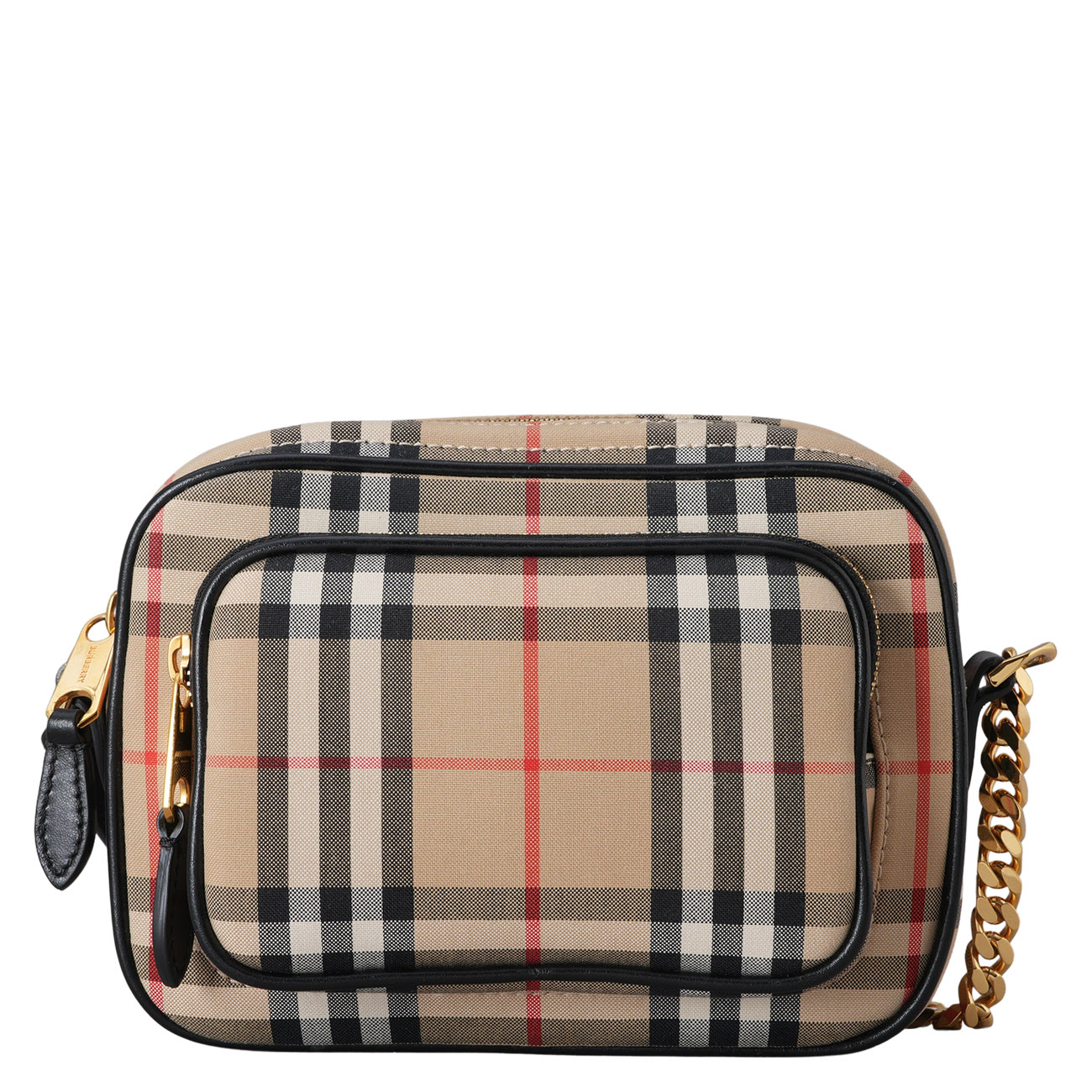 BURBERRY(USED)버버리 체크 카메라백