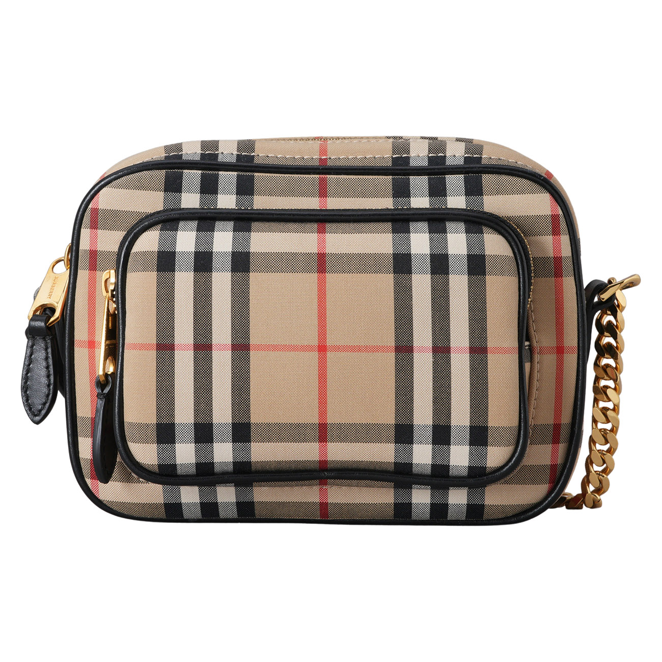 BURBERRY(USED)버버리 체크 카메라백