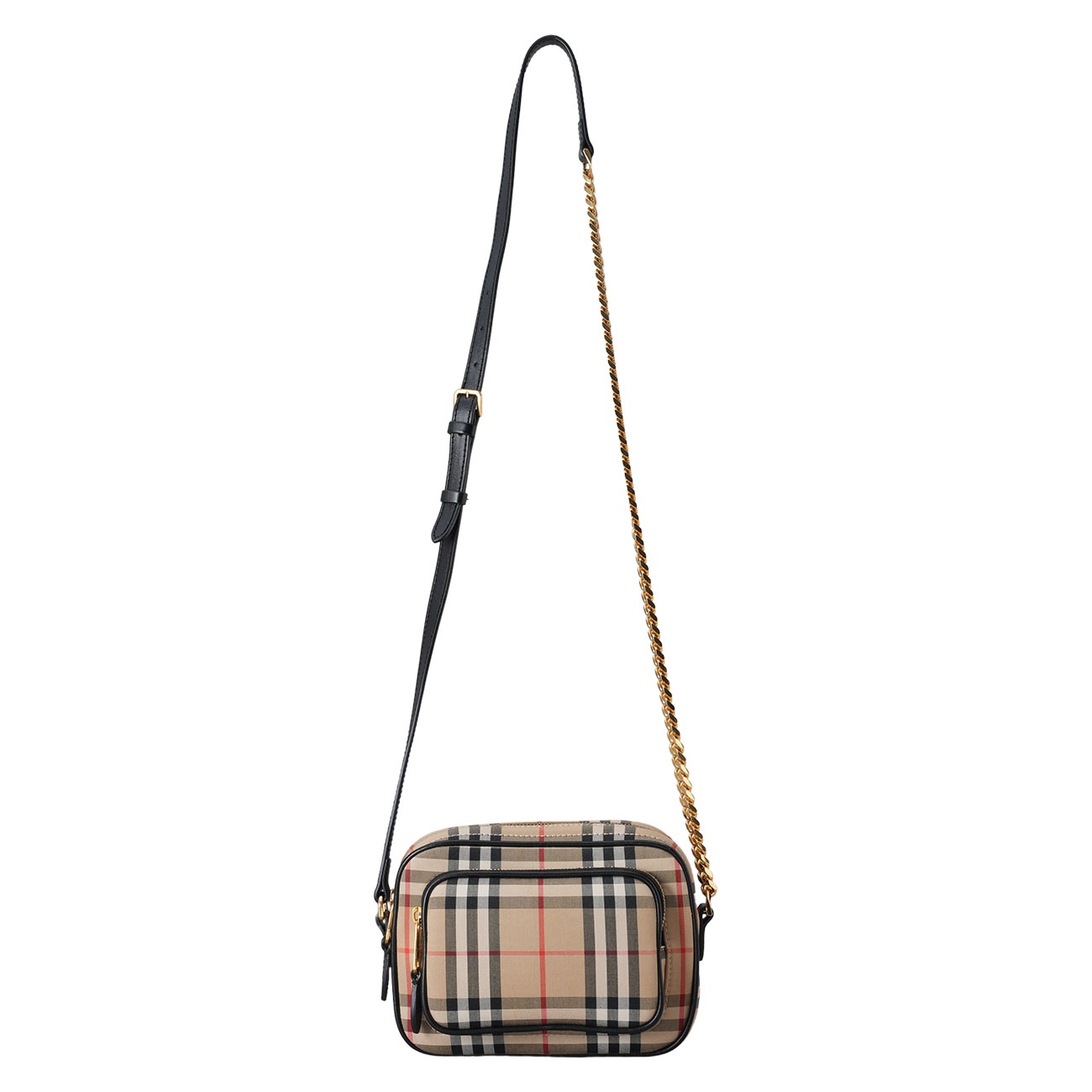BURBERRY(USED)버버리 체크 카메라백