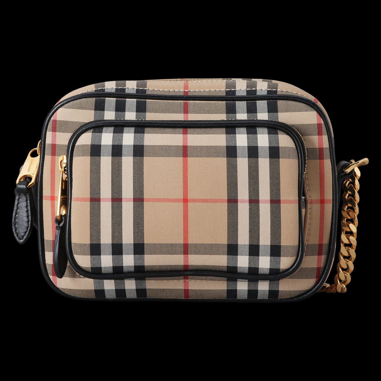 BURBERRY(USED)버버리 체크 카메라백