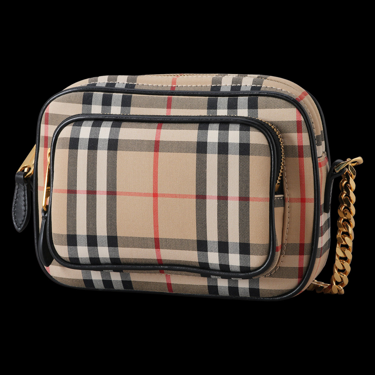 BURBERRY(USED)버버리 체크 카메라백