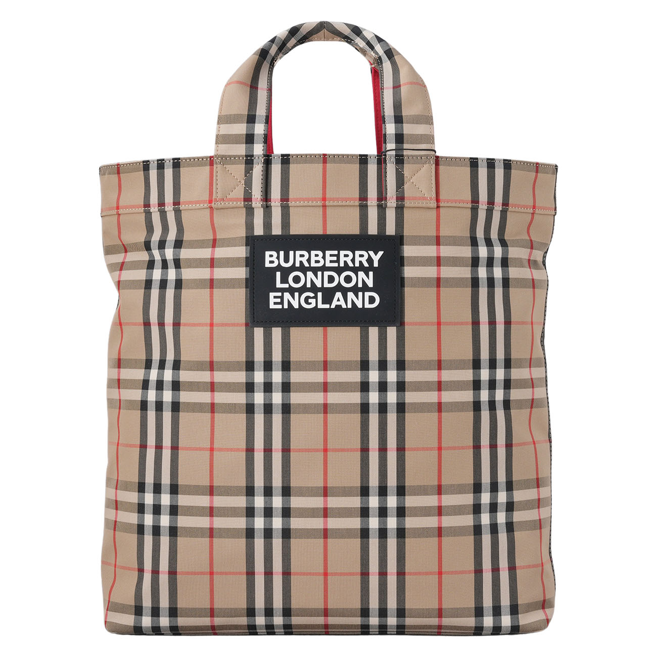 BURBERRY(USED)버버리 로고 아플리케 빈티지 토트백