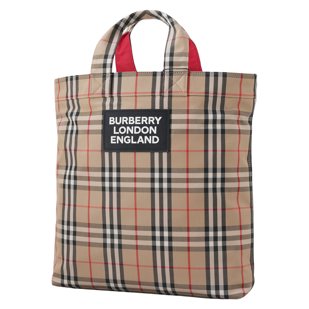 BURBERRY(USED)버버리 로고 아플리케 빈티지 토트백