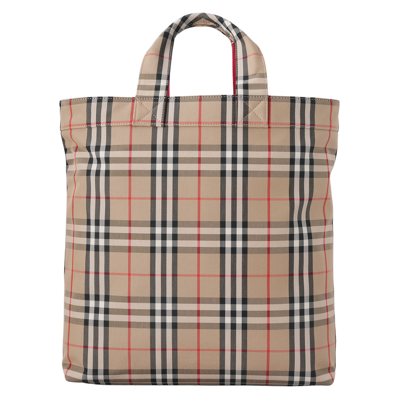 BURBERRY(USED)버버리 로고 아플리케 빈티지 토트백