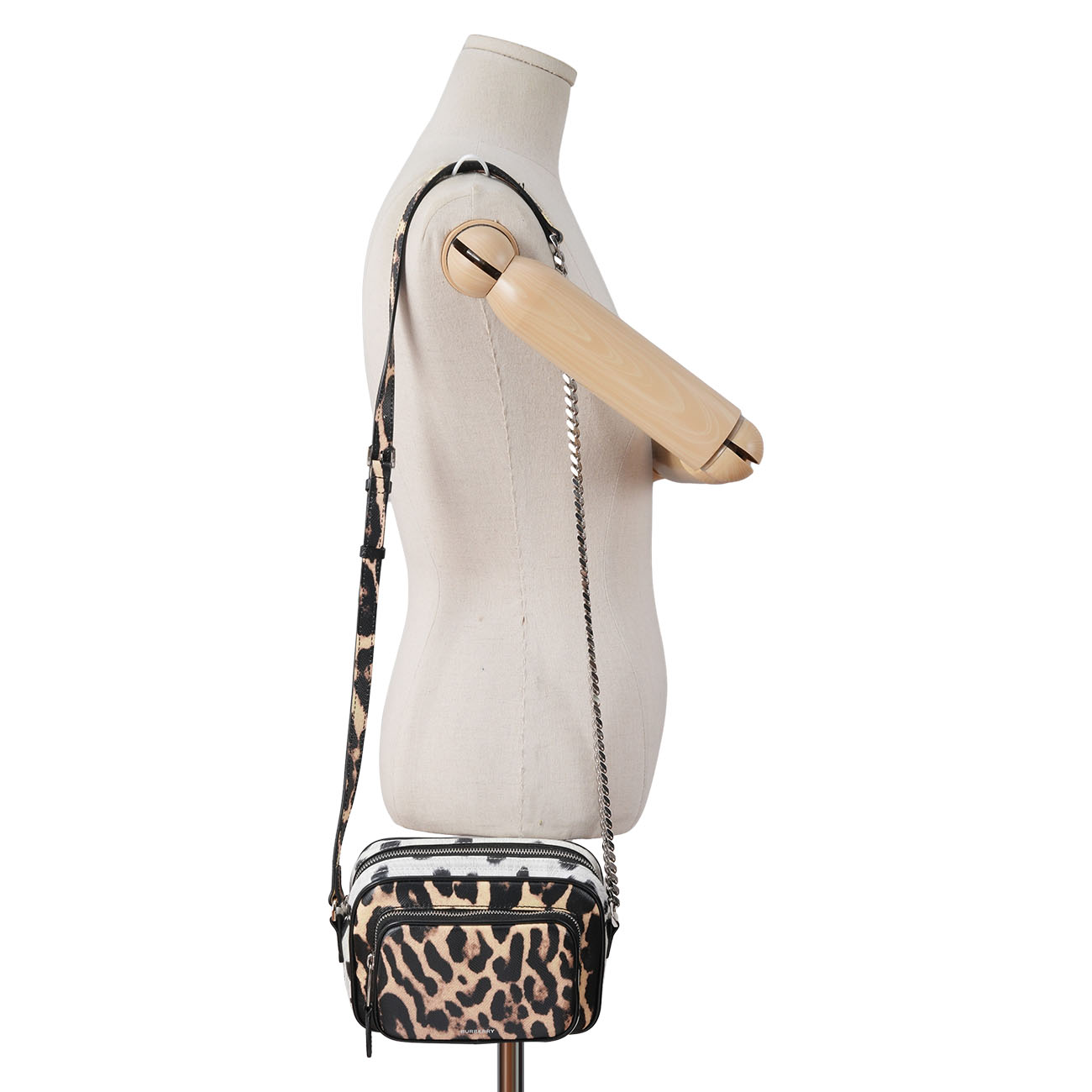 BURBERRY(USED)버버리 레더 카메라백