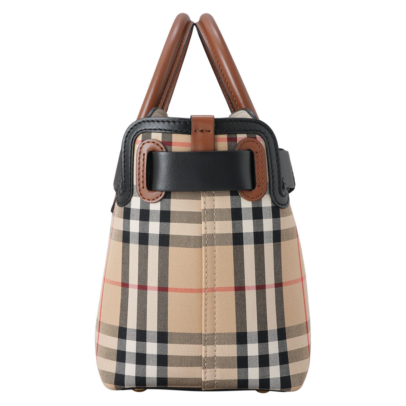 BURBERRY(USED)버버리 벨트 체크 토트백