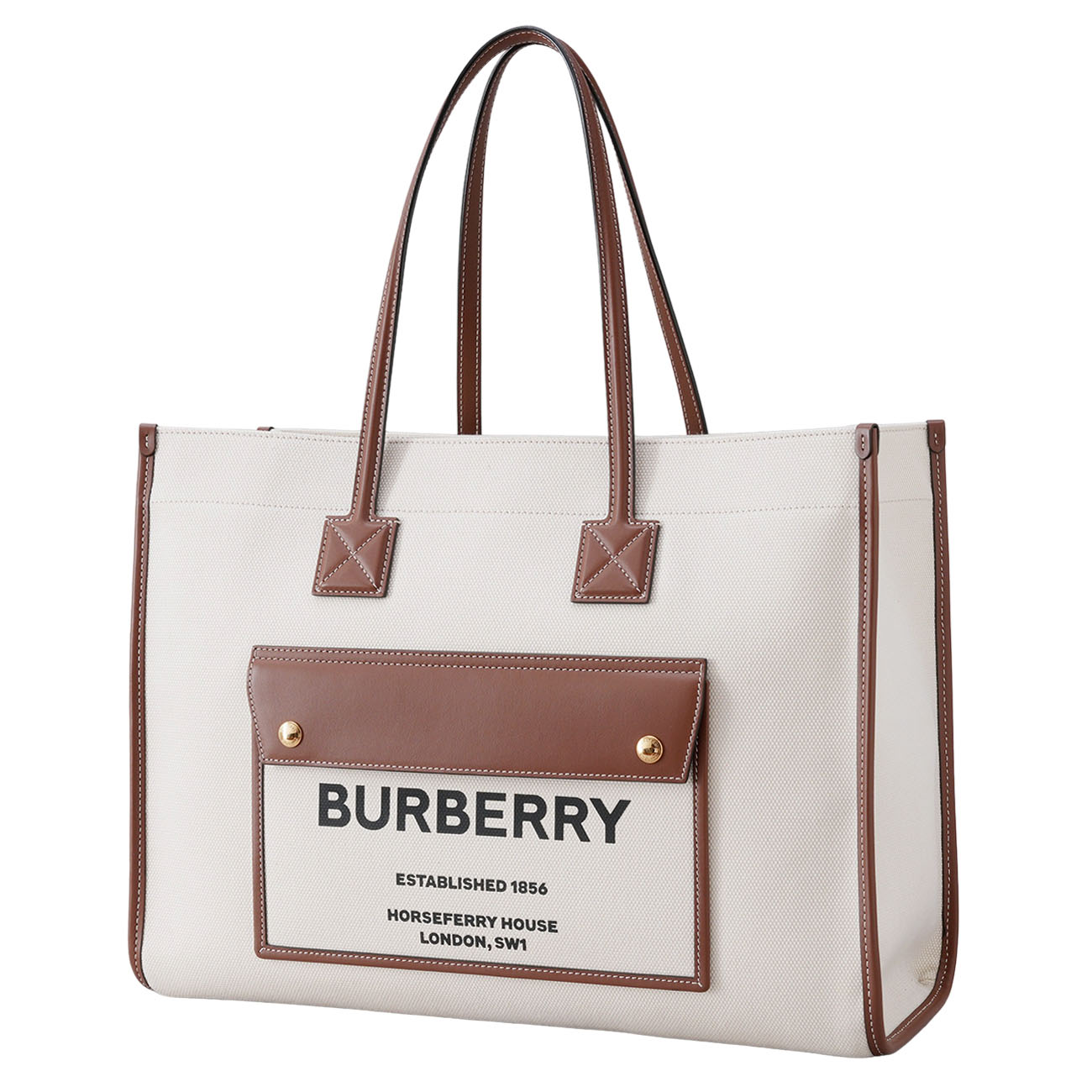 BURBERRY(USED)버버리 8044129 프레야 미듐 토트백