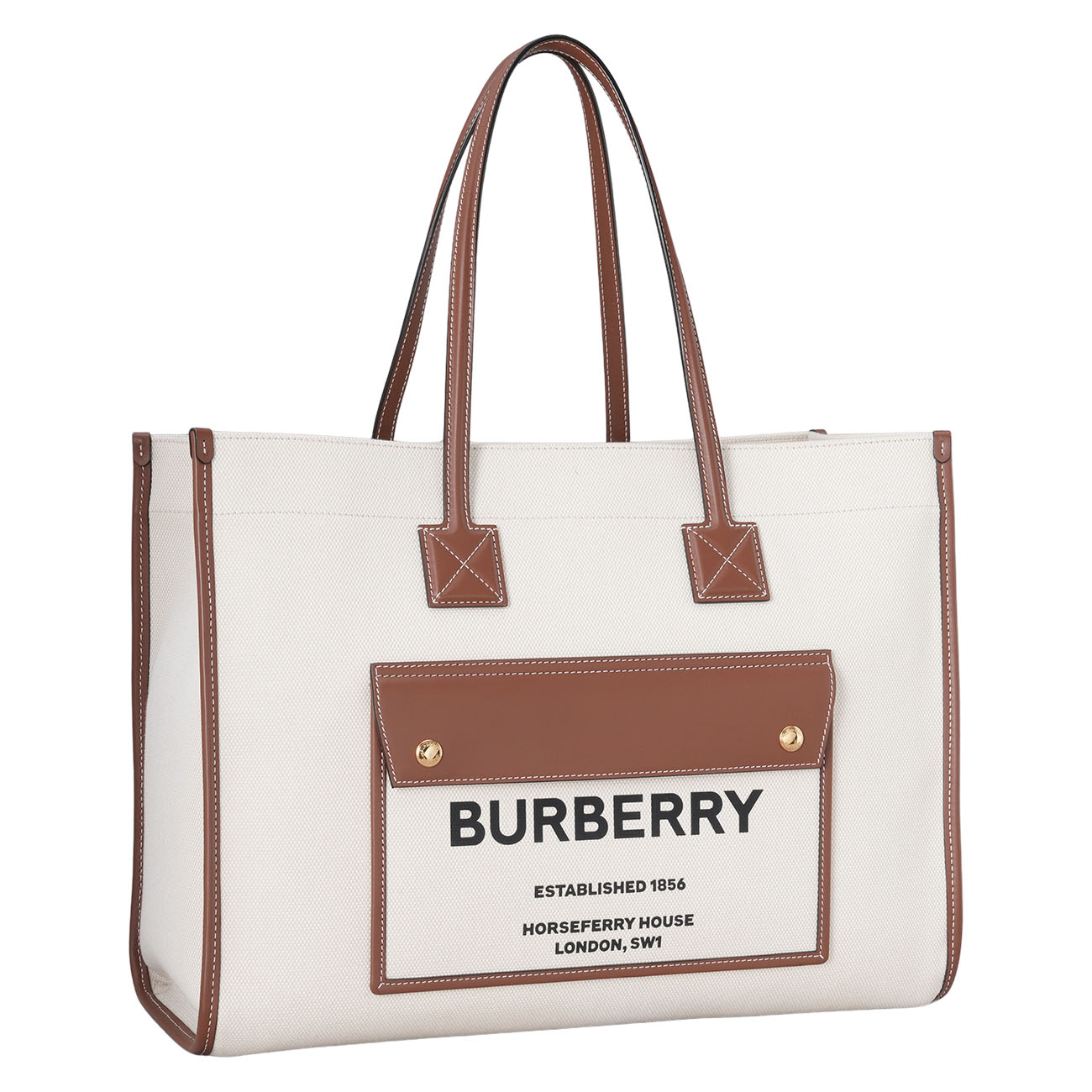 BURBERRY(USED)버버리 8044129 프레야 미듐 토트백