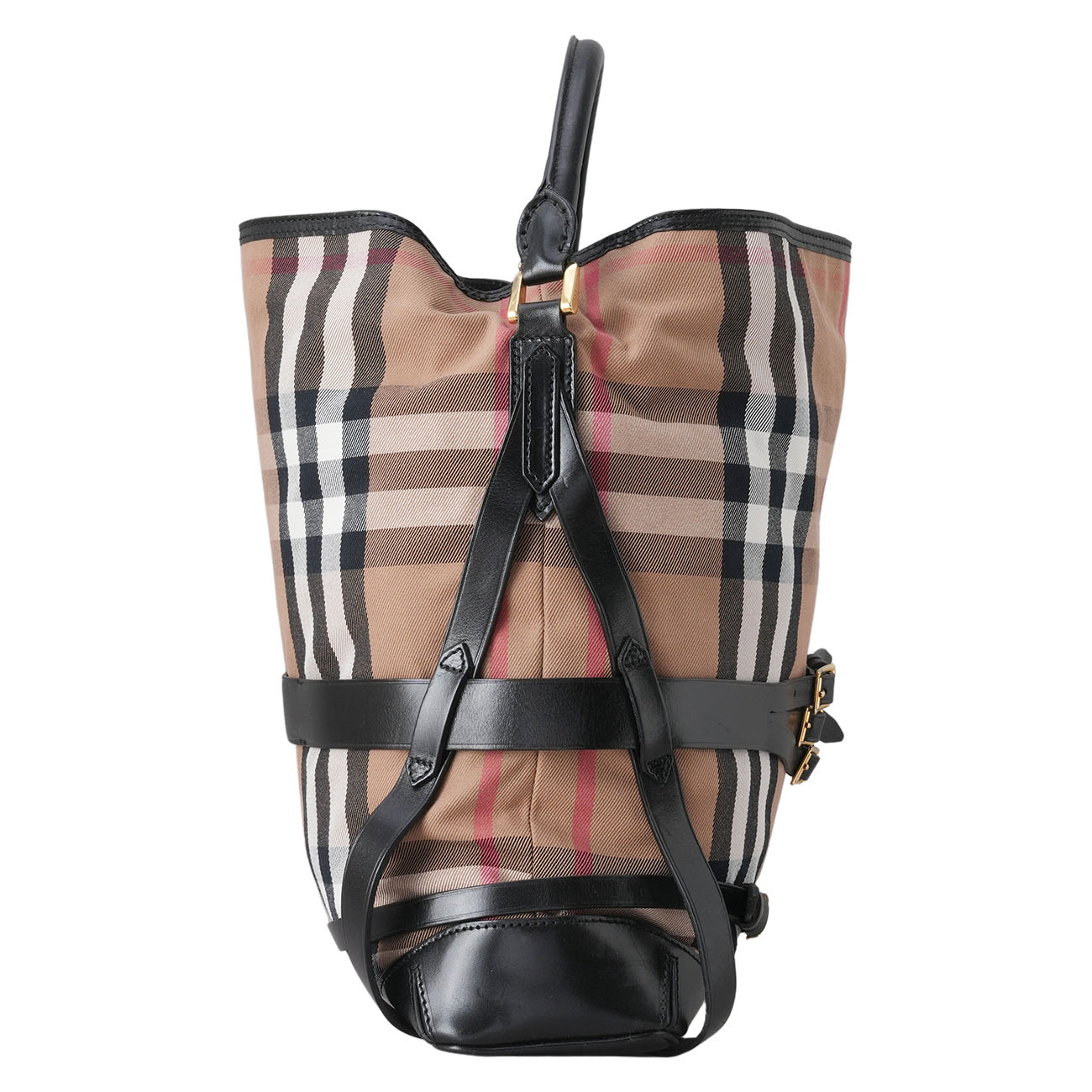 BURBERRY(USED)버버리 체크 버클 호보백