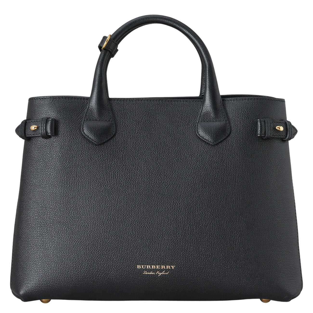 BURBERRY(USED)버버리 하우스체크 레더 배너백