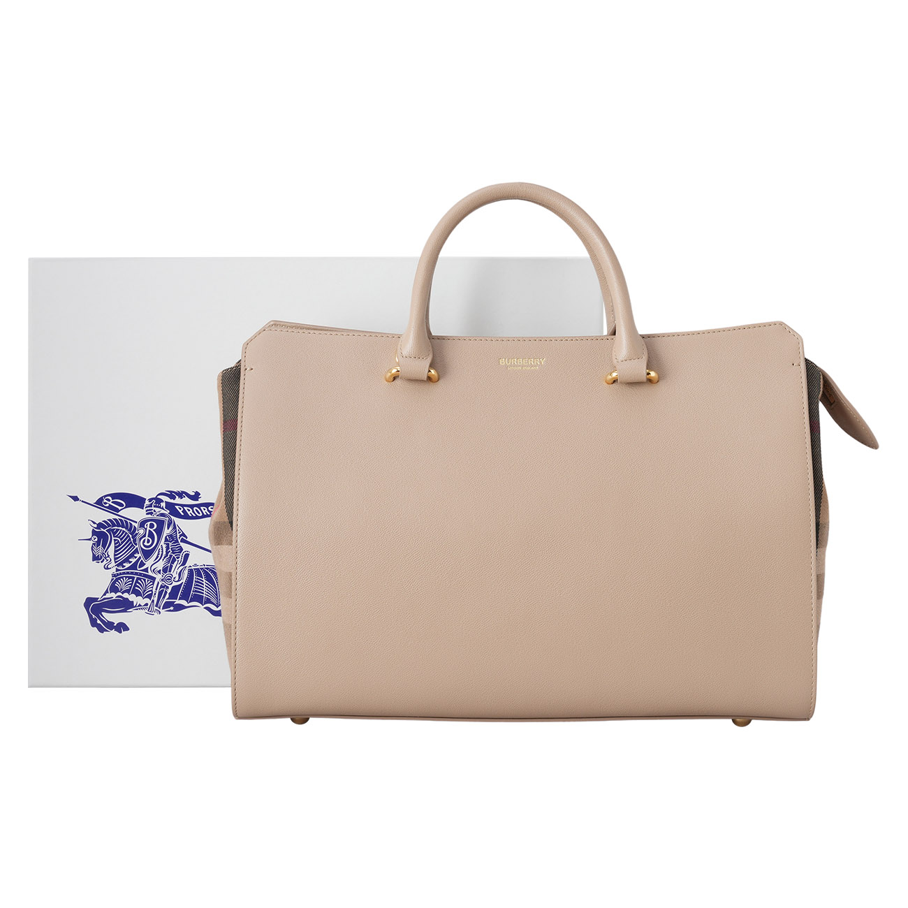 BURBERRY(USED)버버리 8084480 여성 토트백