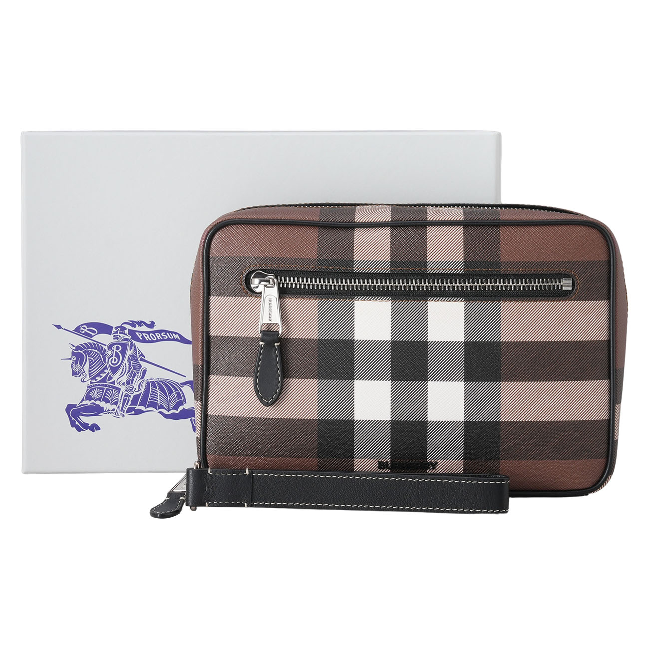 BURBERRY(USED)버버리 하우스체크 파우치