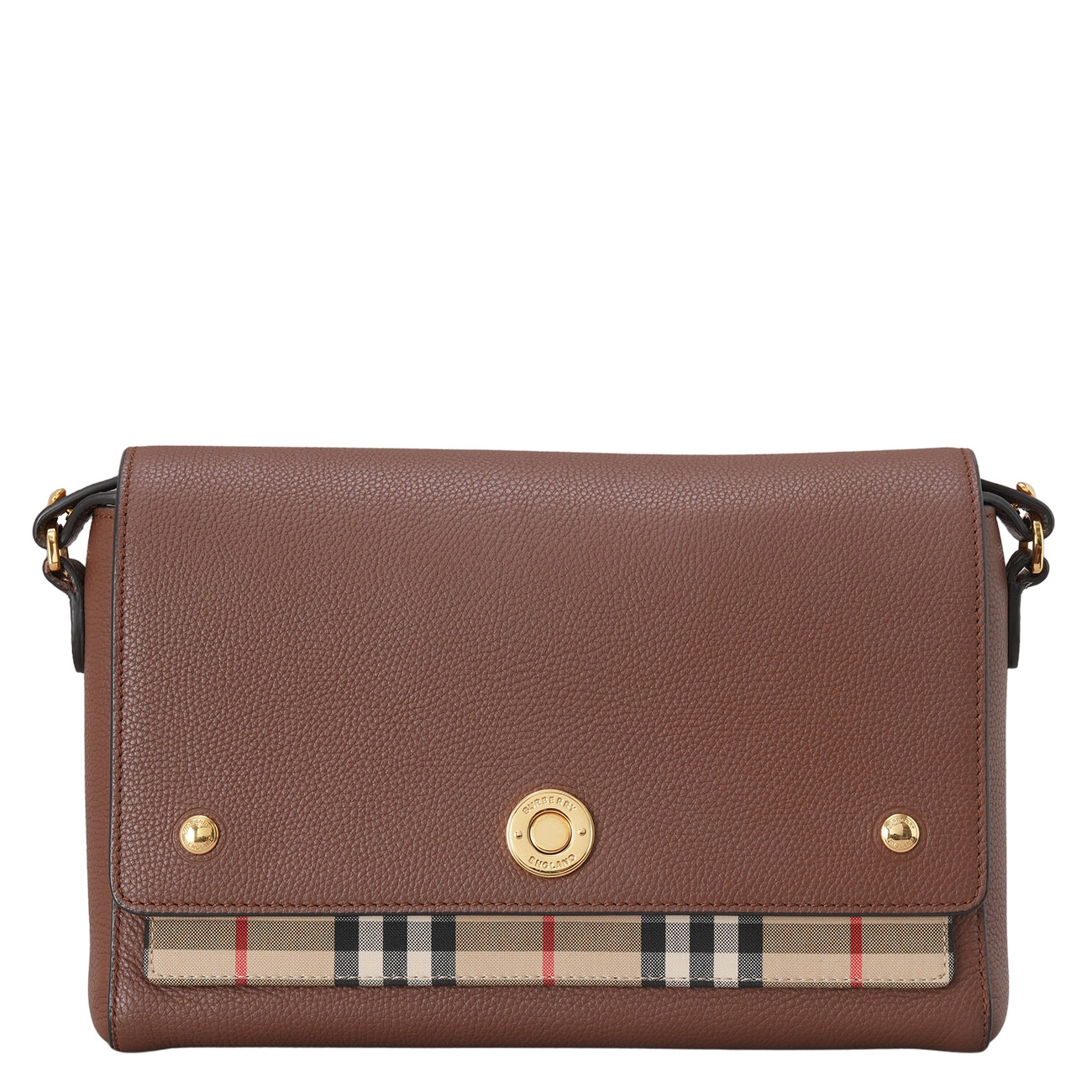 BURBERRY(USED)버버리 8021111 빈티지 체크 노트 크로스바디백