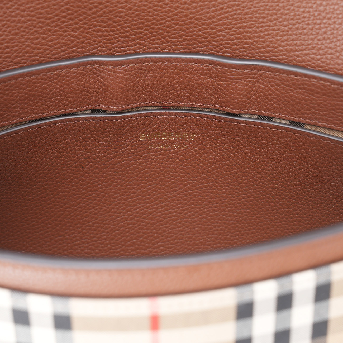 BURBERRY(USED)버버리 8021111 빈티지 체크 노트 크로스바디백