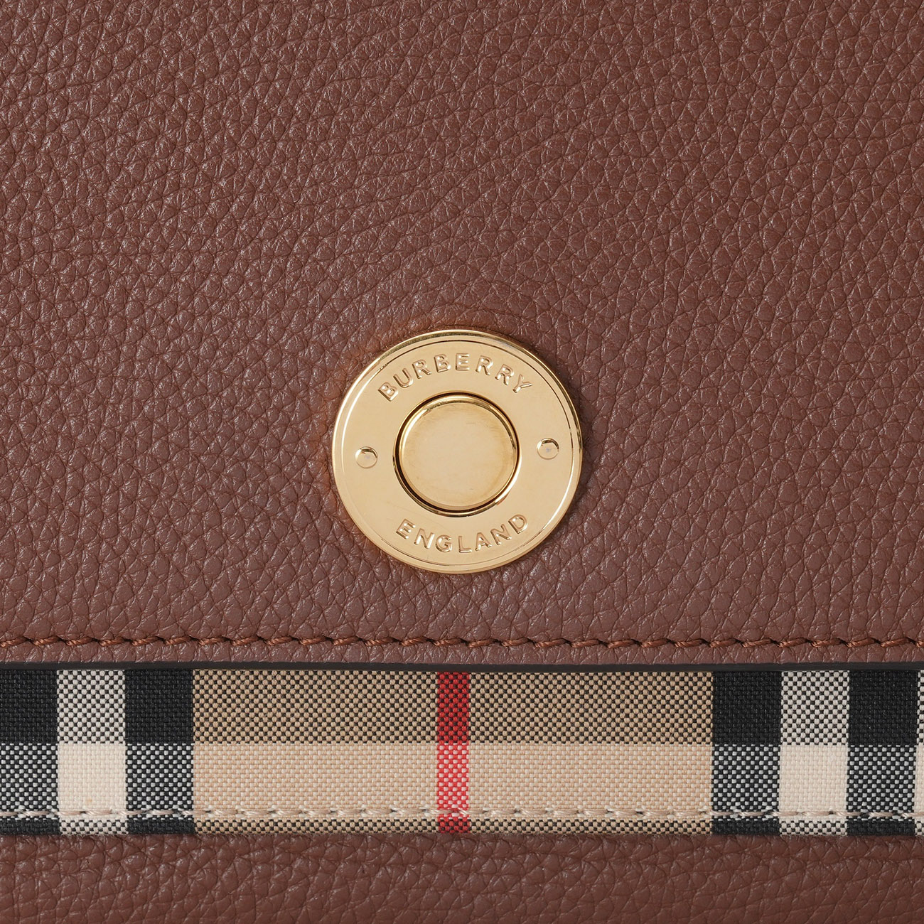 BURBERRY(USED)버버리 8021111 빈티지 체크 노트 크로스바디백