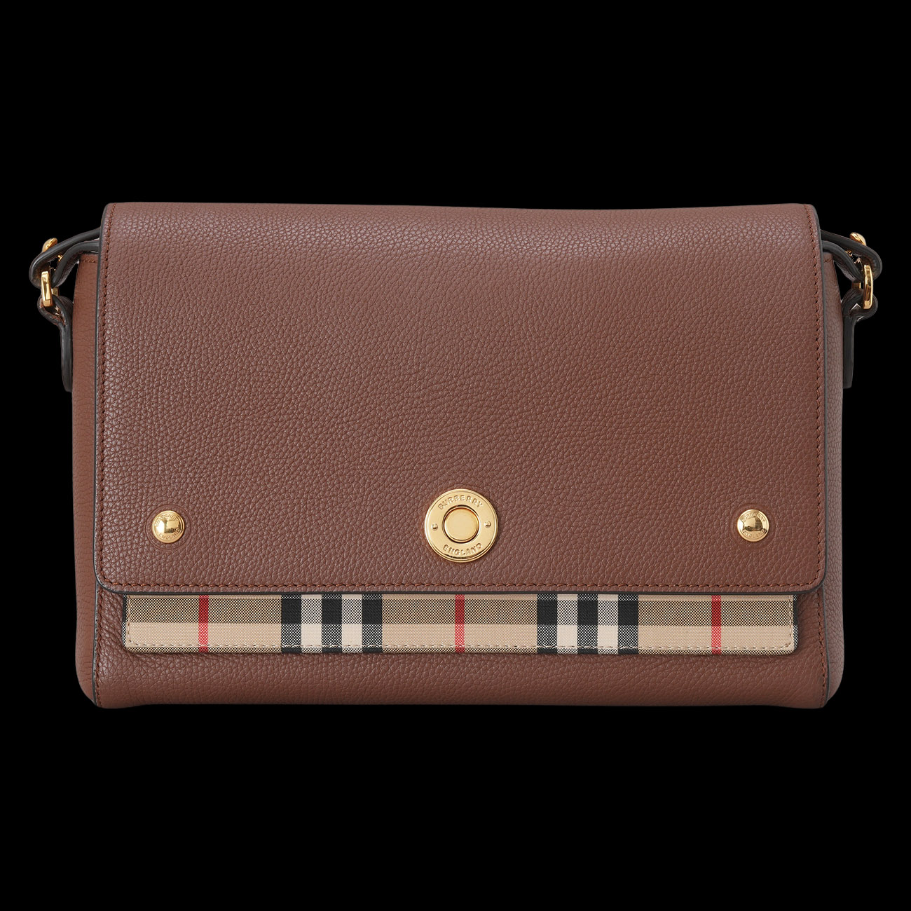 BURBERRY(USED)버버리 8021111 빈티지 체크 노트 크로스바디백