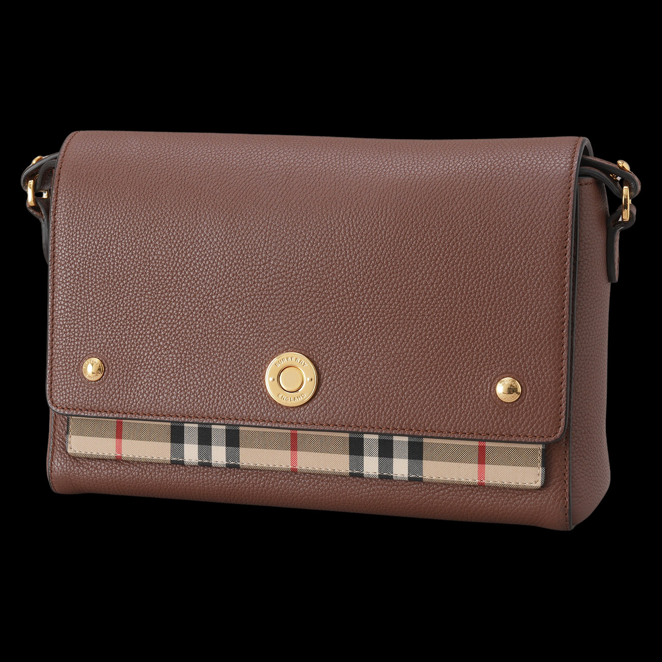 BURBERRY(USED)버버리 8021111 빈티지 체크 노트 크로스바디백