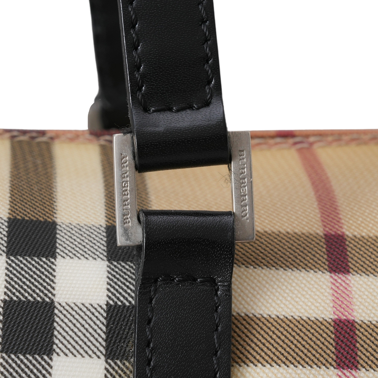 BURBERRY(USED)버버리 하우스체크 볼링 백