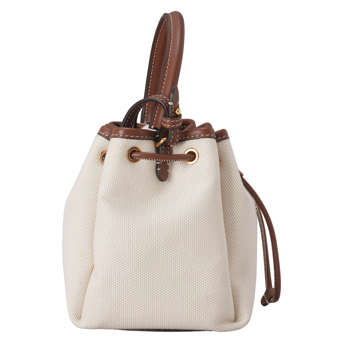 BURBERRY(USED)버버리 TB 캔버스 미니 버킷백