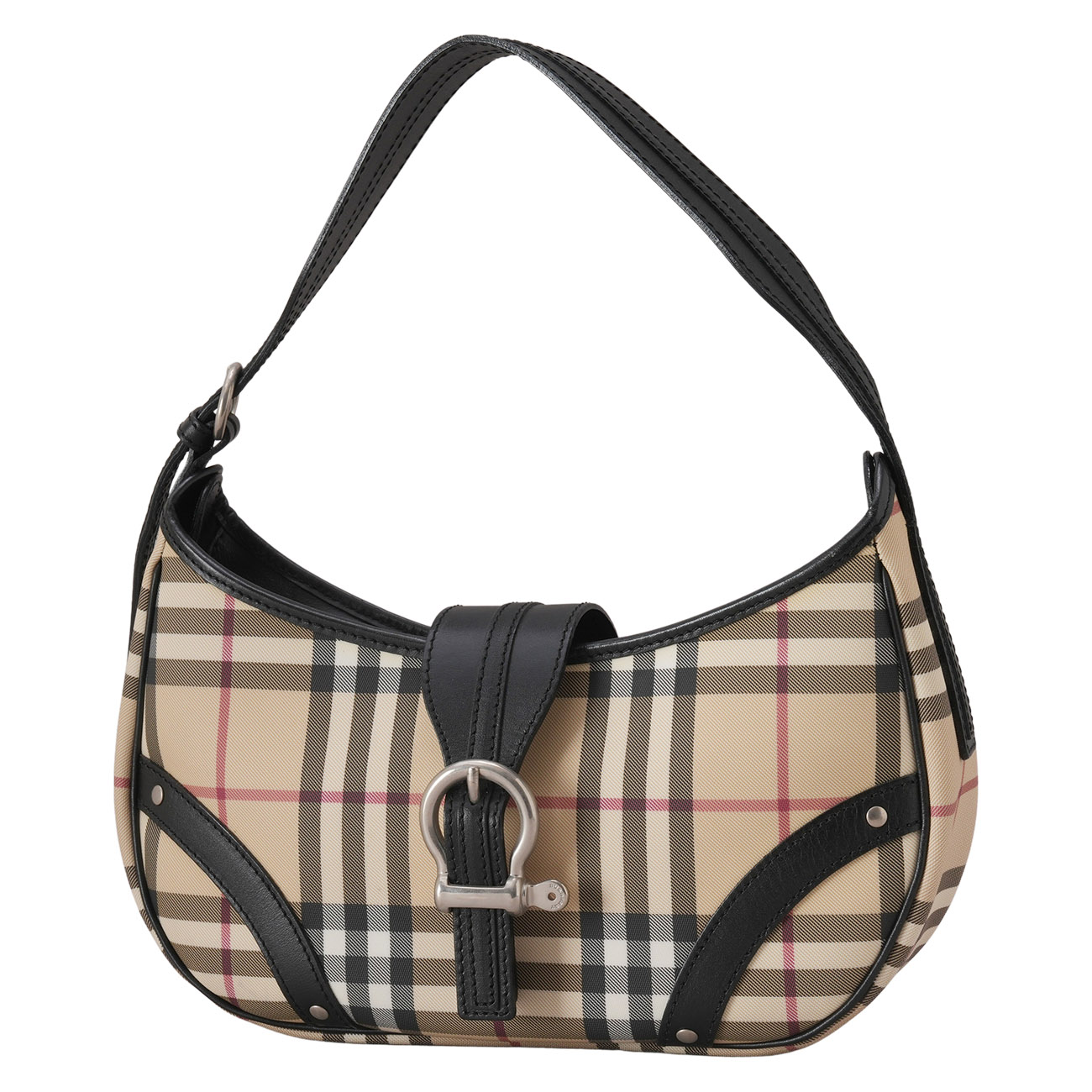 BURBERRY(USED)버버리 체크 호보 숄더백
