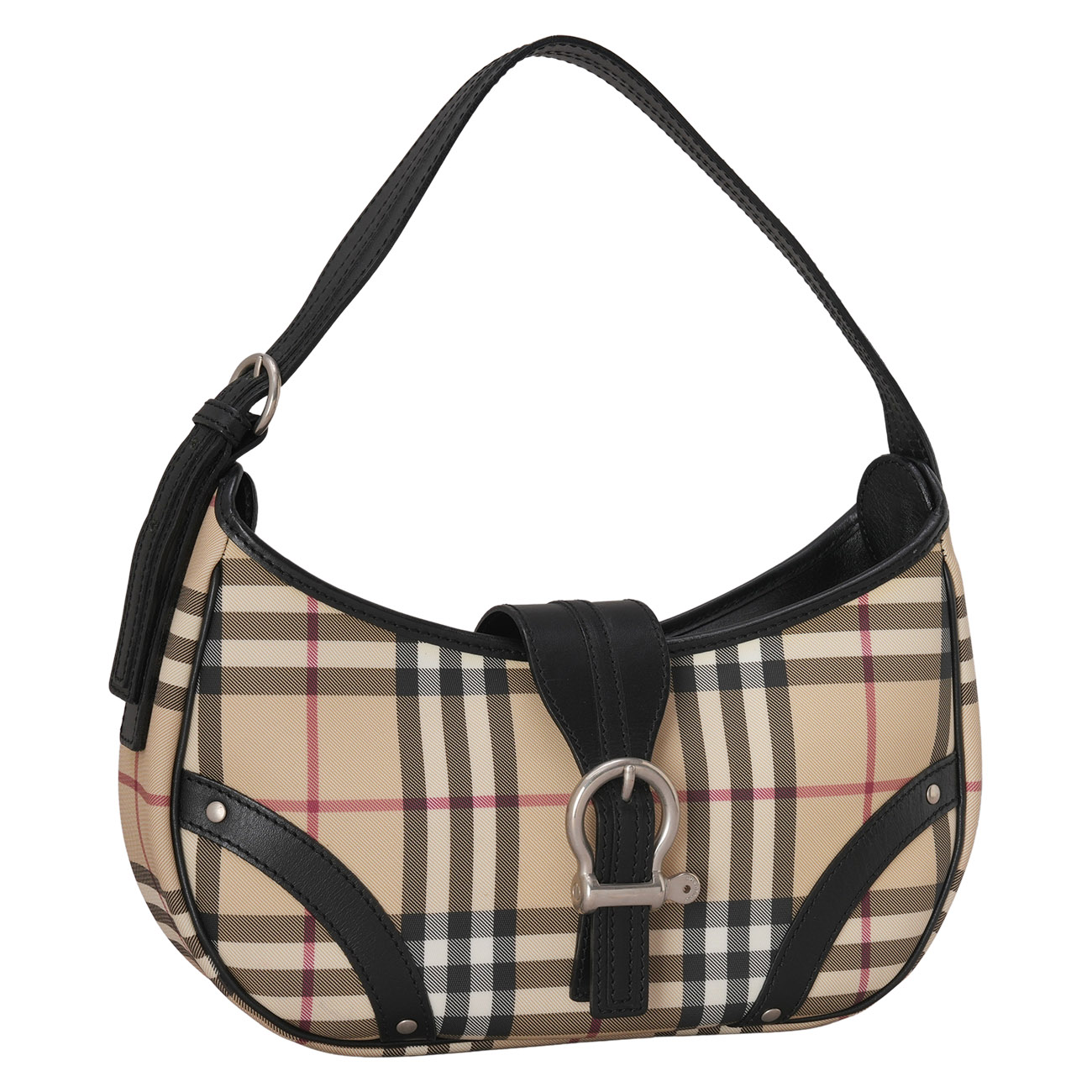 BURBERRY(USED)버버리 체크 호보 숄더백
