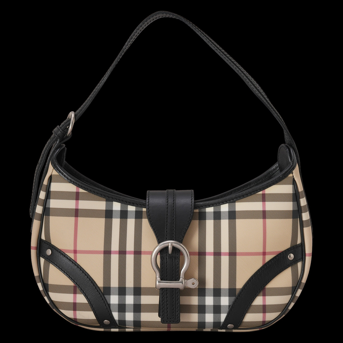 BURBERRY(USED)버버리 체크 호보 숄더백