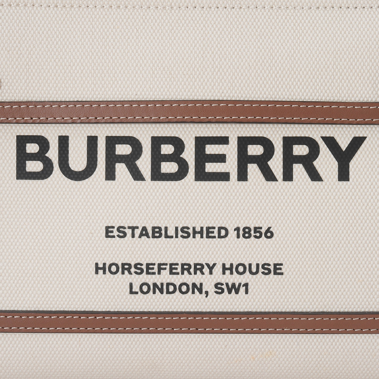 BURBERRY(USED)버버리 투톤 포켓 토트백