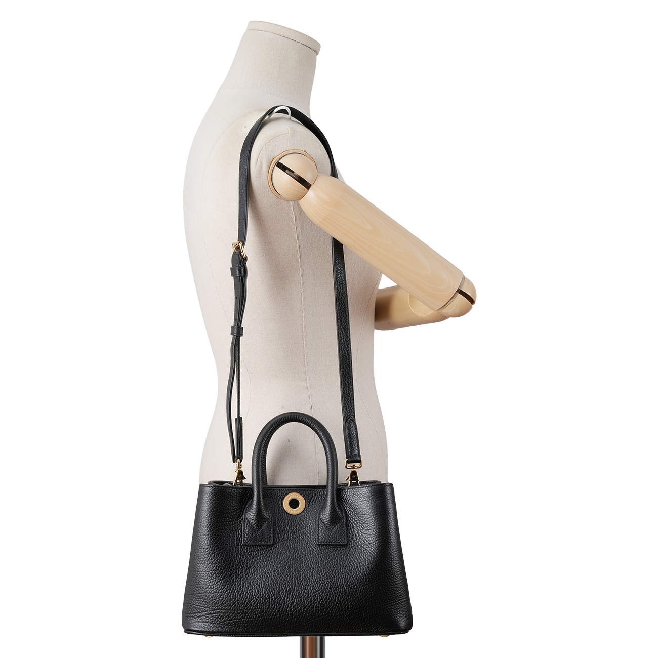 BURBERRY(USED)버버리 8111968 버몬지 체크 레더 미니백