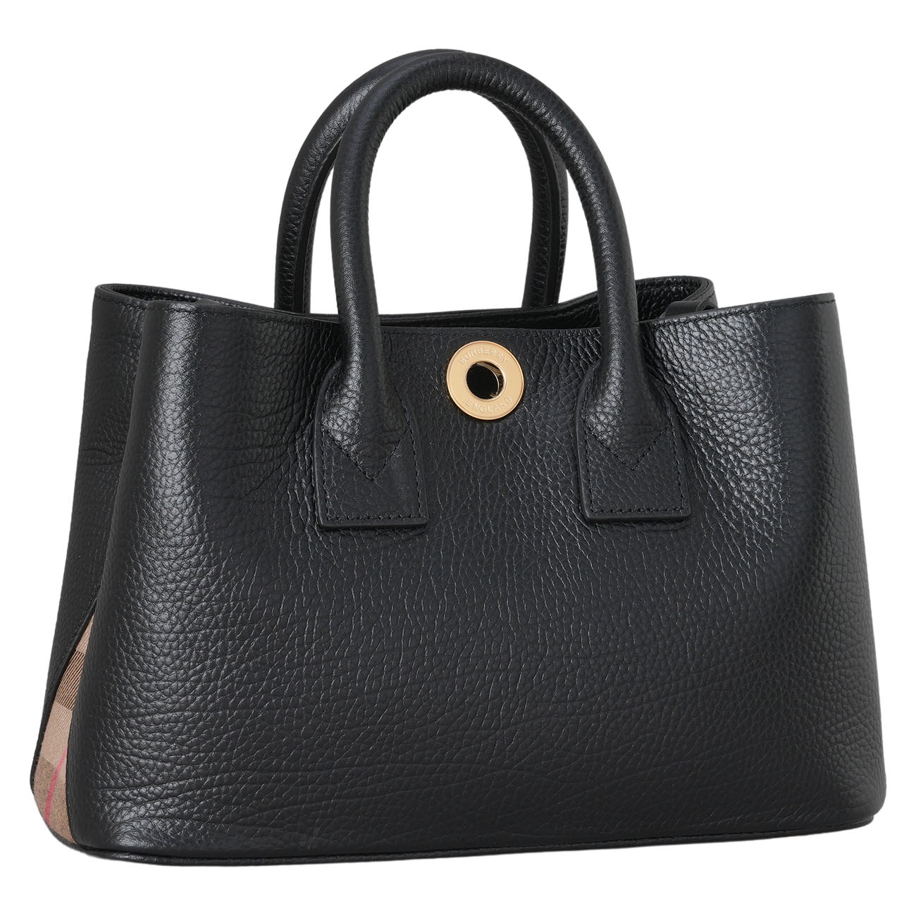 BURBERRY(USED)버버리 8111968 버몬지 체크 레더 미니백