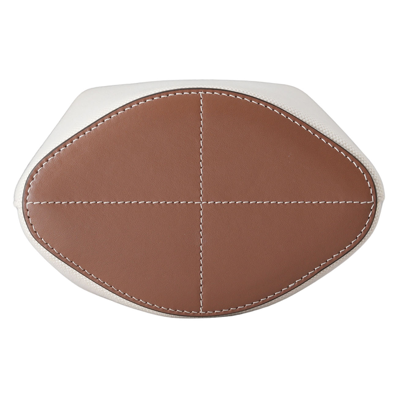 BURBERRY(USED)버버리 드로스트링 버킷 스무스 레더 캔버스 백