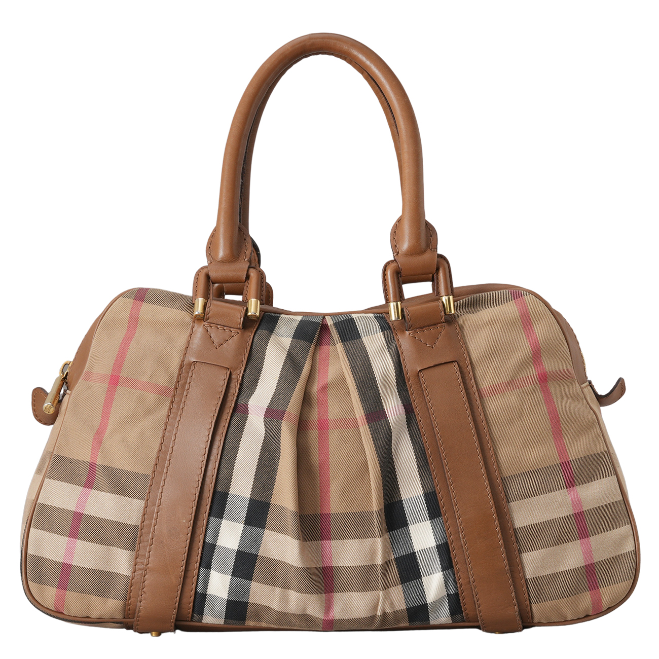 BURBERRY(USED)버버리 캔버스 체크 숄더백