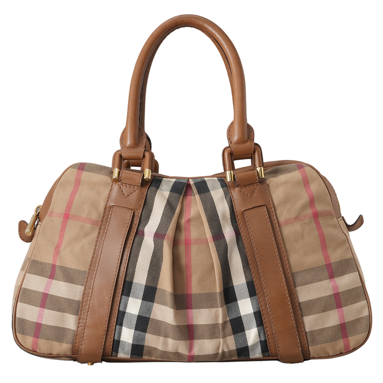 BURBERRY(USED)버버리 캔버스 체크 숄더백