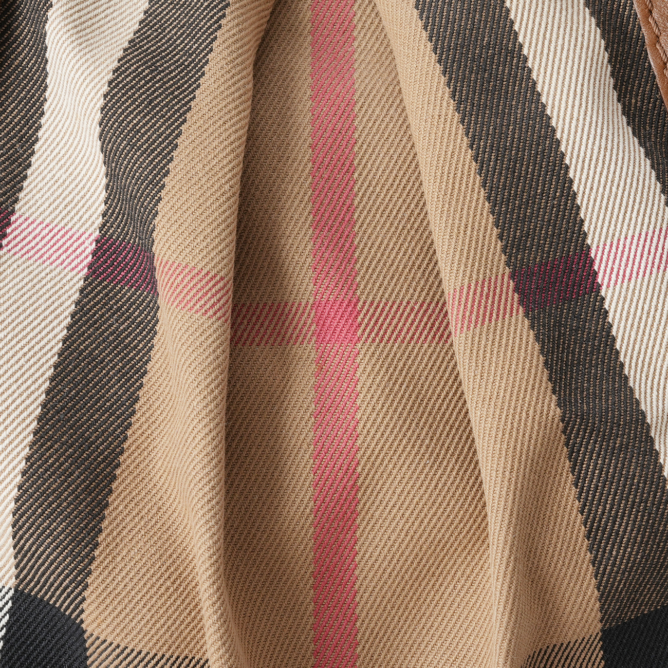 BURBERRY(USED)버버리 캔버스 체크 숄더백