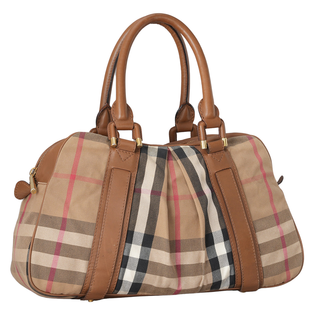 BURBERRY(USED)버버리 캔버스 체크 숄더백