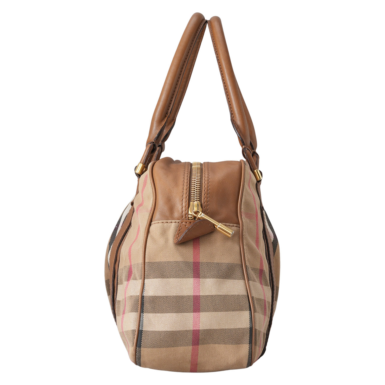 BURBERRY(USED)버버리 캔버스 체크 숄더백