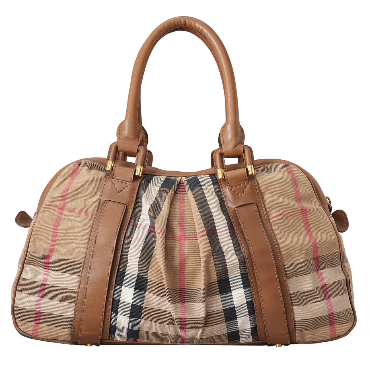 BURBERRY(USED)버버리 캔버스 체크 숄더백