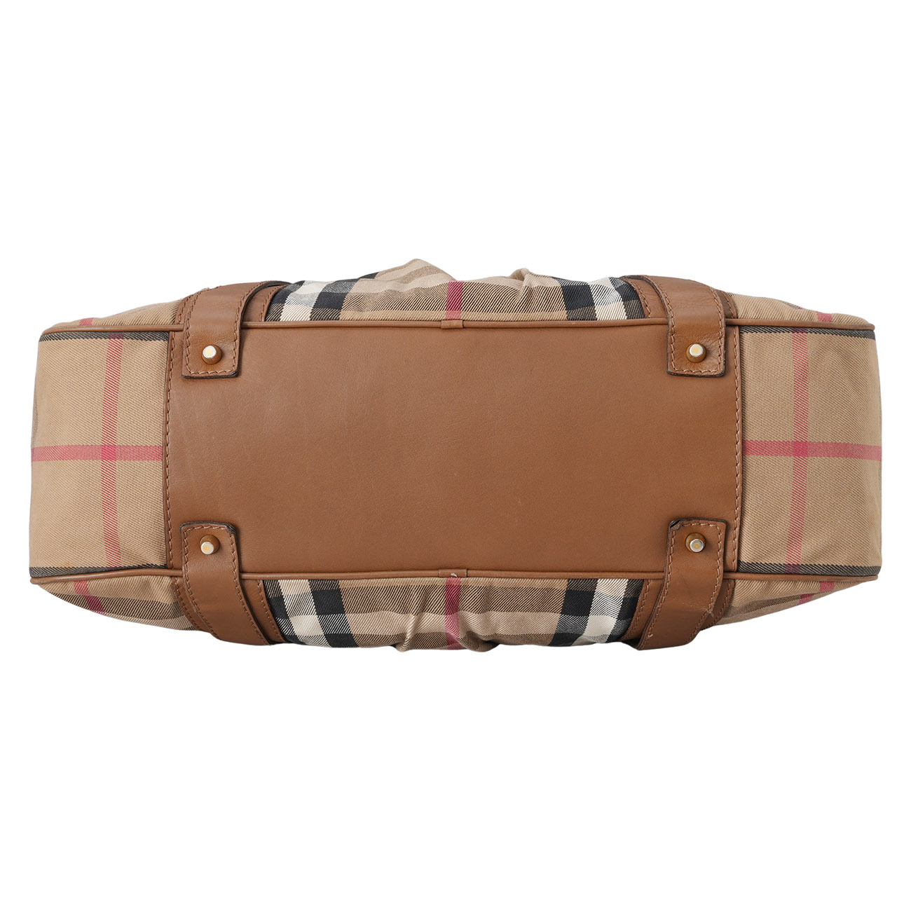 BURBERRY(USED)버버리 캔버스 체크 숄더백